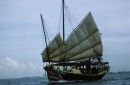 Chinese Junk, Singapore Harbour